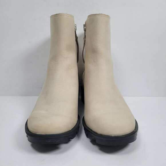 Sorel Phoenix Women's Suede Leather Zip Up Ankle Boots NL3159-920 US Size 6.5 - Picture 3 of 11